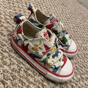 Baby Boys Dinosaur Converse Sz 6c